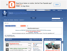Tablet Screenshot of bez-wypadkowe.net